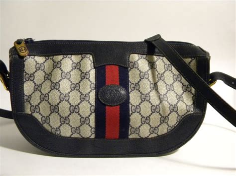 vintage gucci crossbody bags|authentic vintage Gucci handbag.